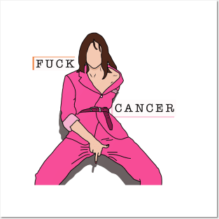 Fuck Cancer Posters and Art